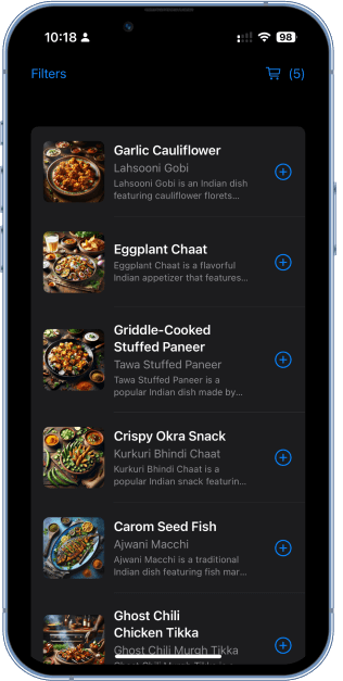 At Meal Time, AI Menu, AI Menu translater